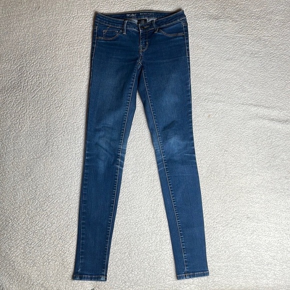 Mossimo Denim Mid Rise Jeggings Jeans Size 25 L / 0 - Picture 1 of 10